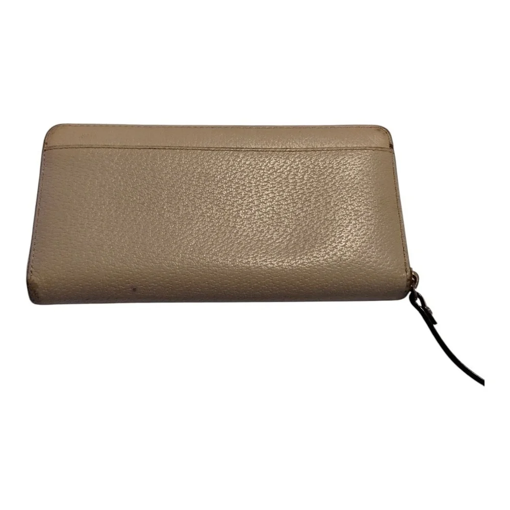 KATE SPADE Neda‎ Grove Street Knowledge Full Zip Long Continental Wallet Leather